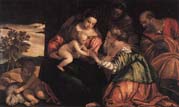 the mystic marriage of saint catherine
